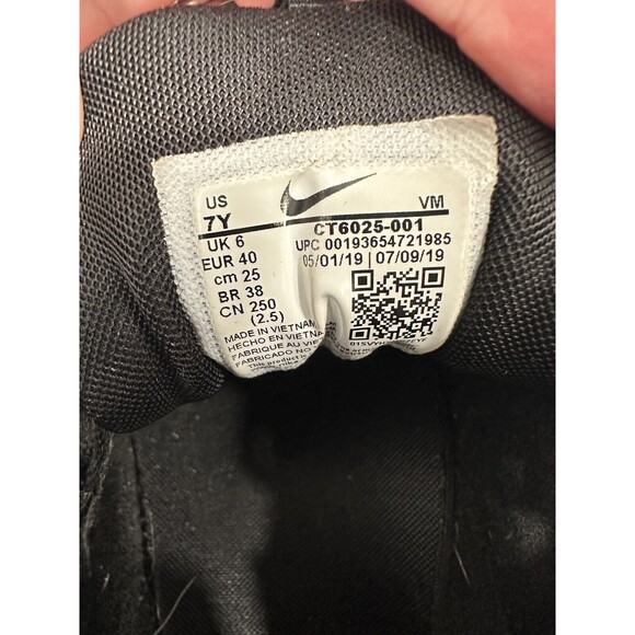 Nike Air Max 97 GS Running Trainers FB8033 Sneakers Shoes Youth Sz 7Y Black Blue - Picture 5 of 6